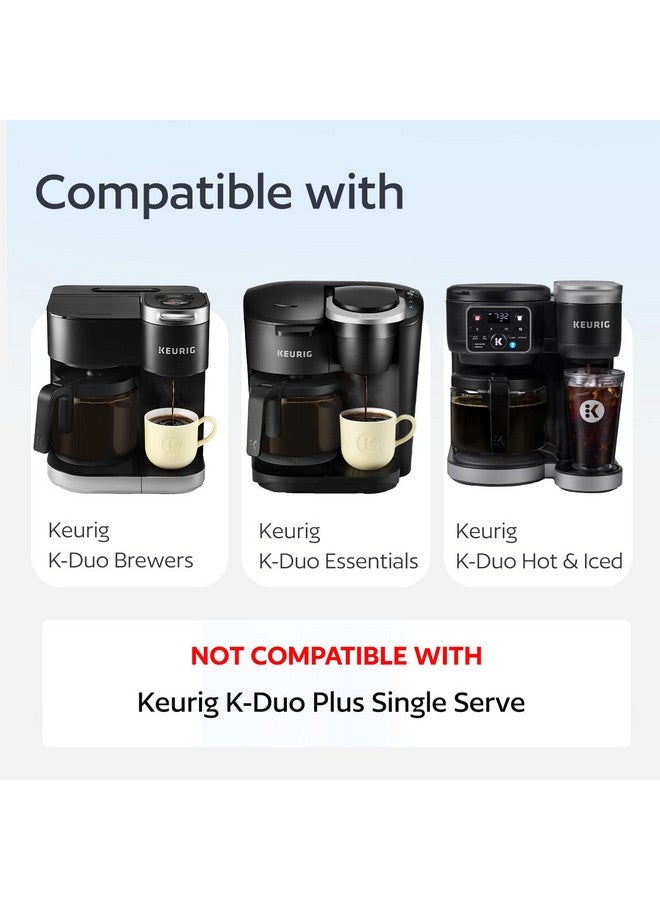 GoodCups Reusable Keurig K Duo Coffee Filter for K-Duo Essentials, K-Duo, K-Duo Hot & Iced Brewers Only - Carafe Basket Permanent Coffee Filters for Keurig Duo, K-Duo Essentials, K-Duo Hot & Iced Coffee Makers - Image 2