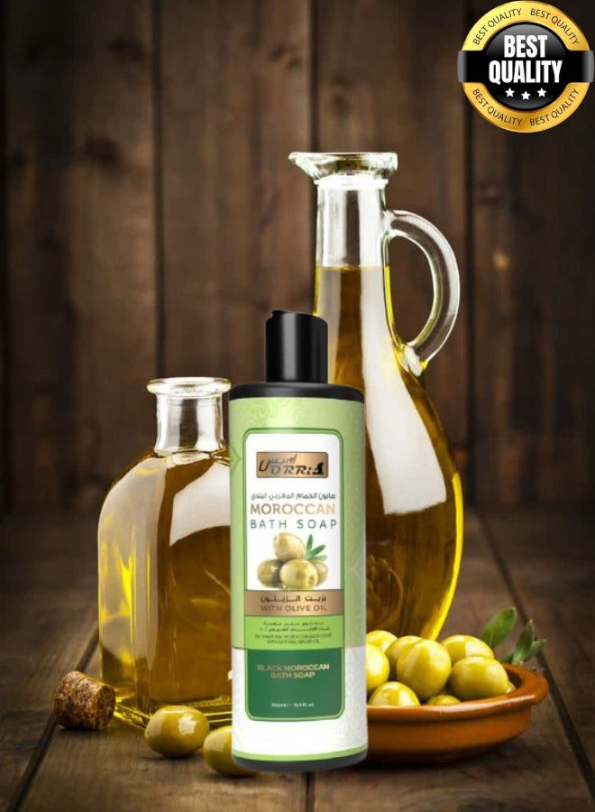 صابون الحمام المغربي بزيت الزيتون 500 مل