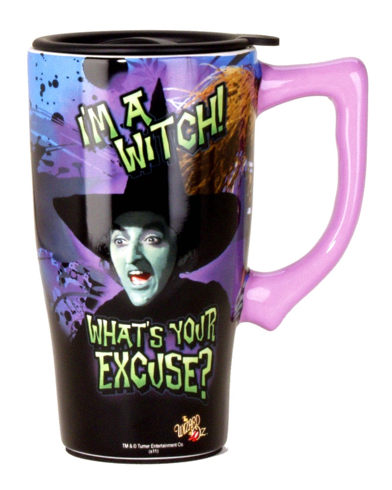 Spoontiques - Ceramic Travel Mugs - I'm A Witch Cup - Hot or Cold Beverages - Gift for Coffee Lovers - Image 5