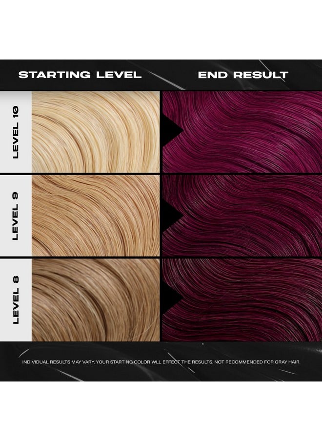 XMONDO Color Garnet Depositing Mask & Semipermanent Burgundy Hair Dye Infused With Bond Booster Technology & Hyaluronic Acid For Nourishment Revitalization & Repair Vegan Formula 8 Fl Oz 1Pack  - Image 3