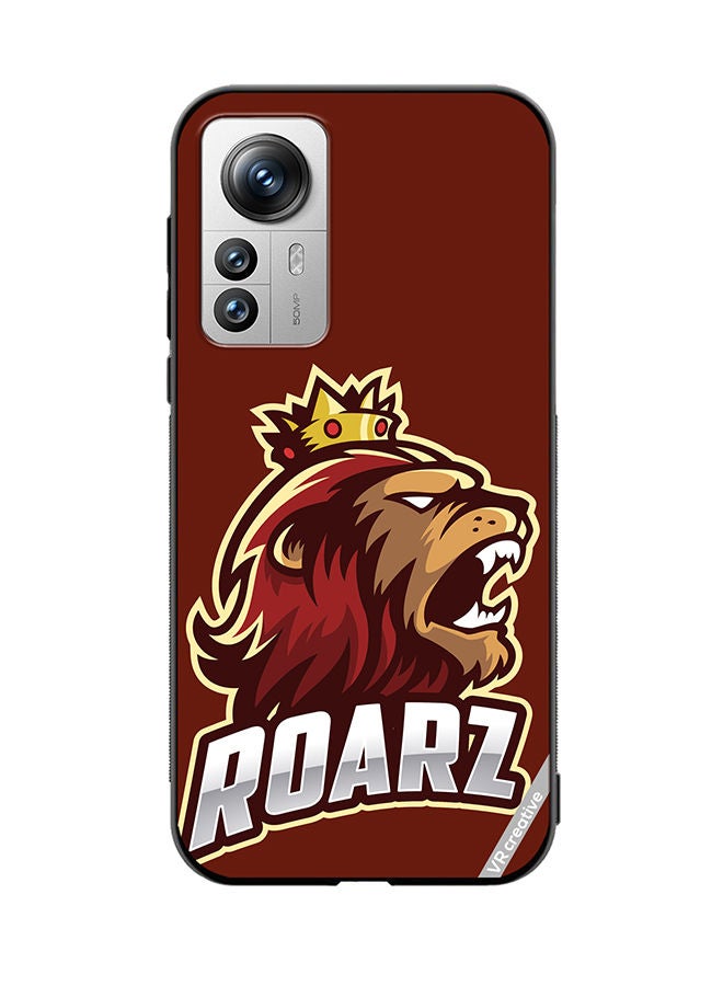 VR CREATIVE Protective Case Cover For Xiaomi 12X Roarz Design Multicolour - Image 1