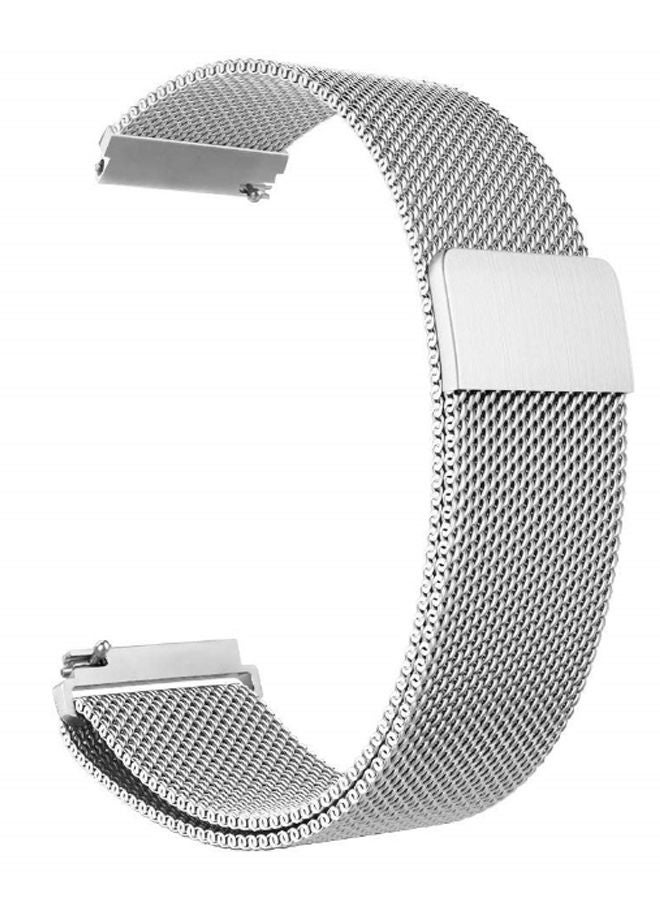 نيبمينينت سوار تبديل لساعة اليد 20ملليمتر فضي - Image 1