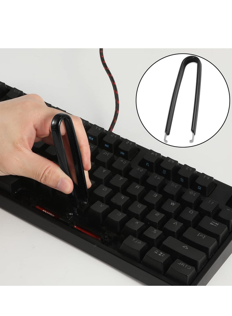 Mechanical Keyboard Switch Puller Set Keycap Remover Kit Keyboard Cleaner Tool Including Keycap Puller Switch Clamp Lube Pen with a Storage Bag - Image 2