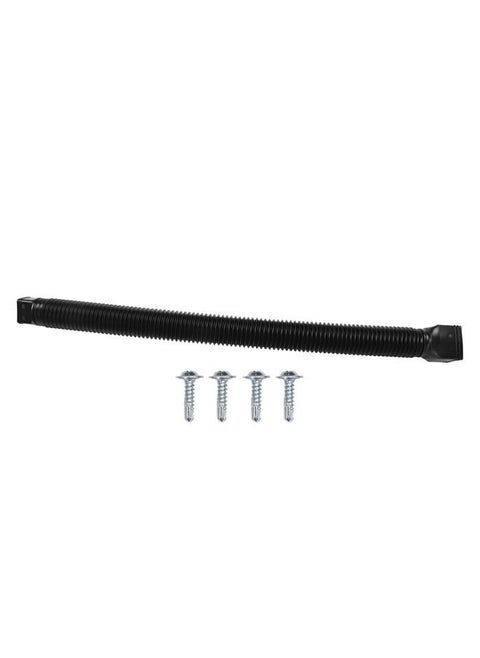 Downspout Extender Retractable Rain Gutter Drainage Pipe Down Spout Drain Extensions Black