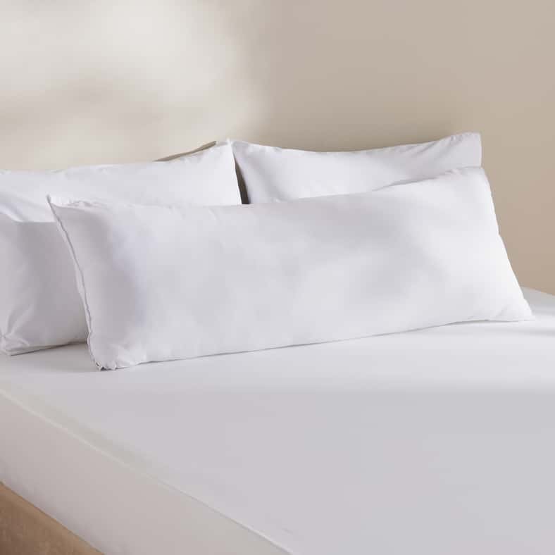 Pan Home Room Essential Body Pillow 45x120cm - White - Image 2