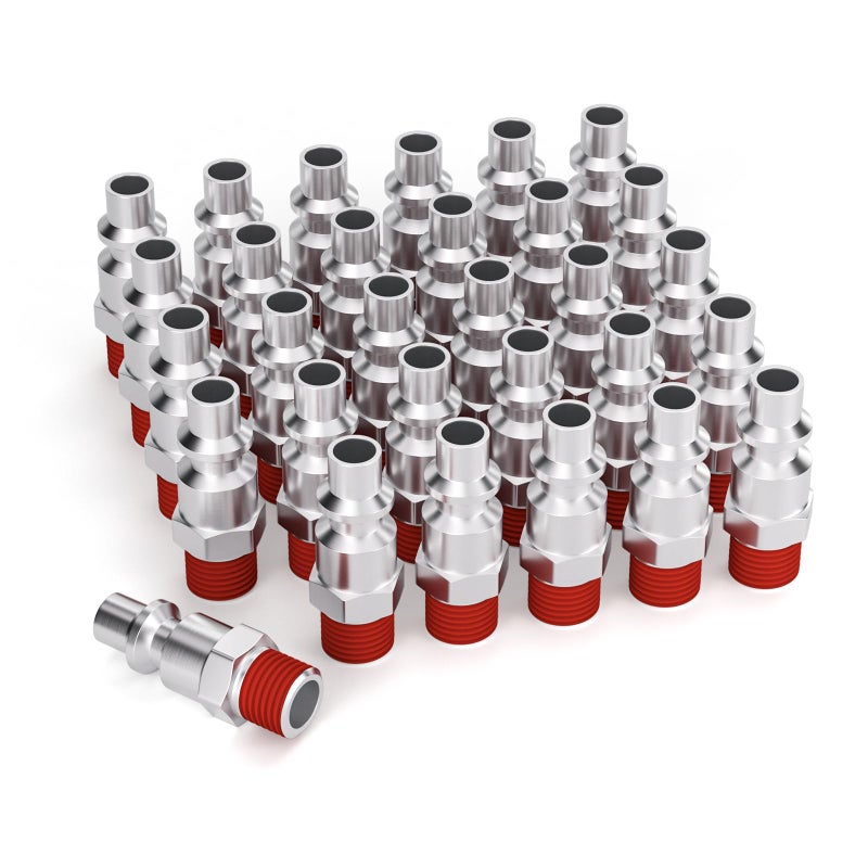 GASHER 38 Inch Body Size MType Plug 14 Inch Male Pneumatic Plugs30Pack - Image 2