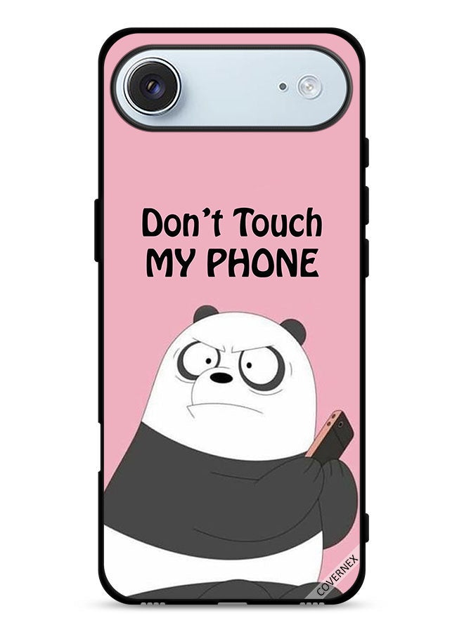 Covernex Apple iPhone Air Protective Case Cover Don't Touch My Phone Panda - Image 1