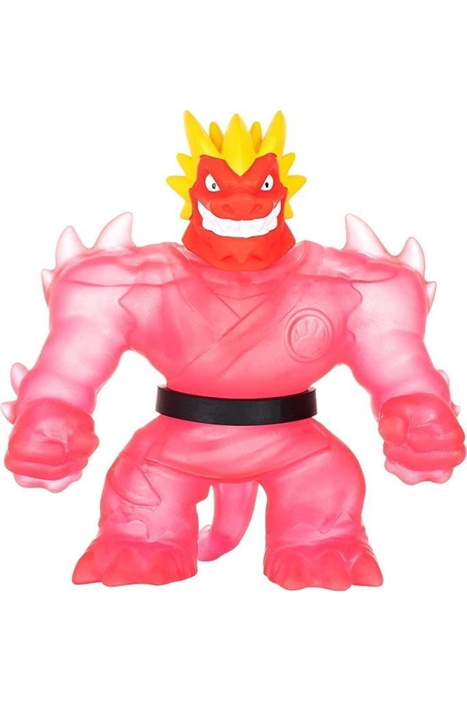 AKEDO Heroes of Goo Jit Zu Glow Shifters Hero Pack - Super Squishy Blazagon Hero Pack. Goo Filled Toy with a Unique Glowing Goo Transformation. Crush The core and See The Goo Glow in The Dark! - Image 1