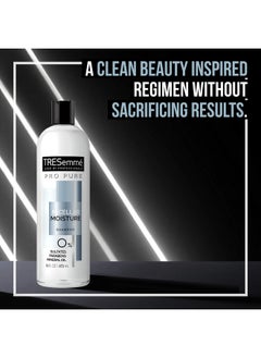 TRESemmé Pro Pure Shampoo For Daily Moisture Micellar Moisture Paraben Free Dye Free Moisture Shampoo 16 Oz  - Image 4