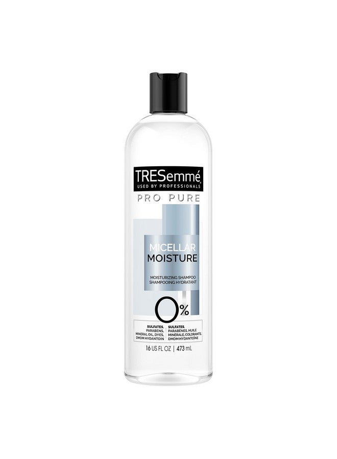 TRESemmé TRESemme Pro Pure Micellar Moisture Shampoo, Paraben and Dye Free, Daily Moisture for Dry, Dull Hair, Unisex, 16 fl oz - Image 1