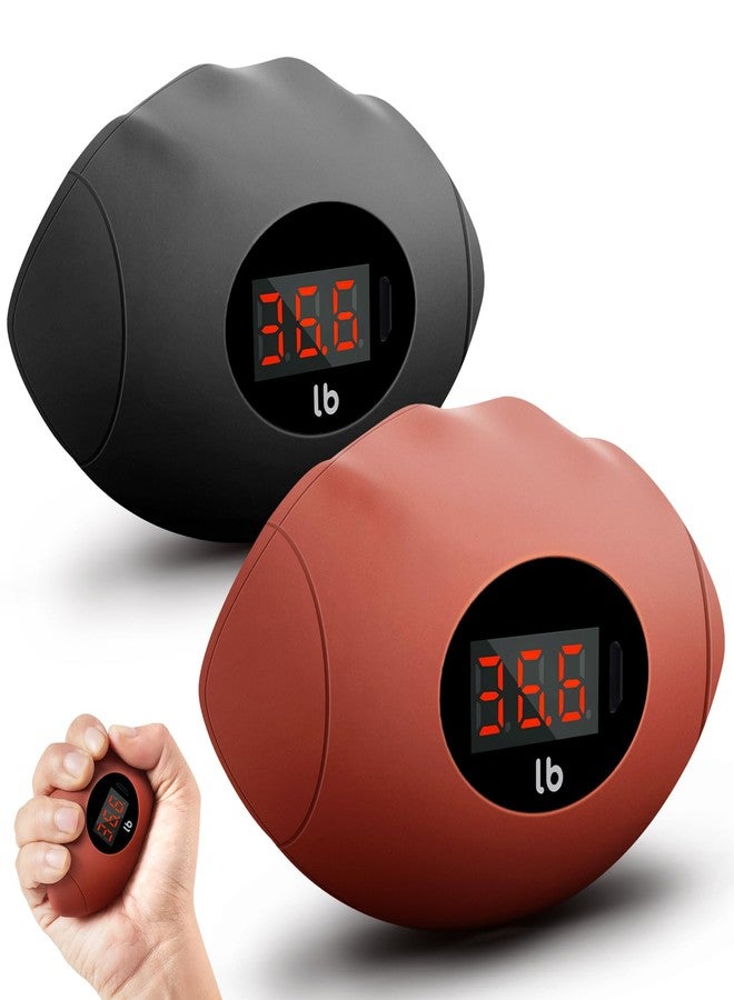 DIOTUSS Grip Strength Trainer Tester, Hand Grip Strengthener Dynamometer, Forearm Finger Strengthener, Stress Balls for Adults/Kids, Rechargeable Digital Grip Strength Tester (220.4Lbs/100kg) - Image 1