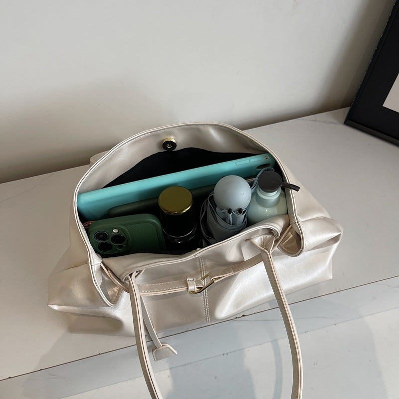 Spring Casual Commuting Large Capacity Underarm Bag Women'S High-End Retro All-Match Shoulder Tote Bag Trendy - Image 5