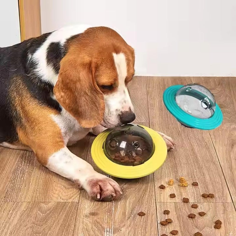 PET FUN Interactive Planet Dispensing Slow Feeder Puzzle | IQ Treat Ball | Food Dispenser & Chew Pet Toy for All Breed Dogs & Cats & Puppies | Encourages Slow Eating & Mental Stimulation - Image 5