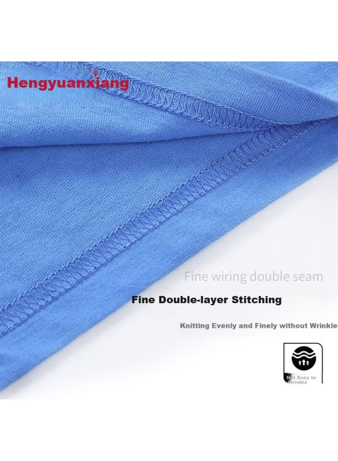 Hengyuanxiang Father's Day Gift Men's Underwear Men's Loose Plus Size Cotton Dad Boxer Shorts Cotton Combination Eight - Image 3