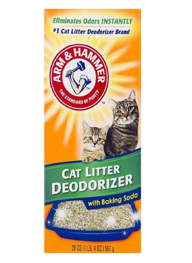 Arm & Hammer Cat Litter Deodorizer with Baking Soda - 567g