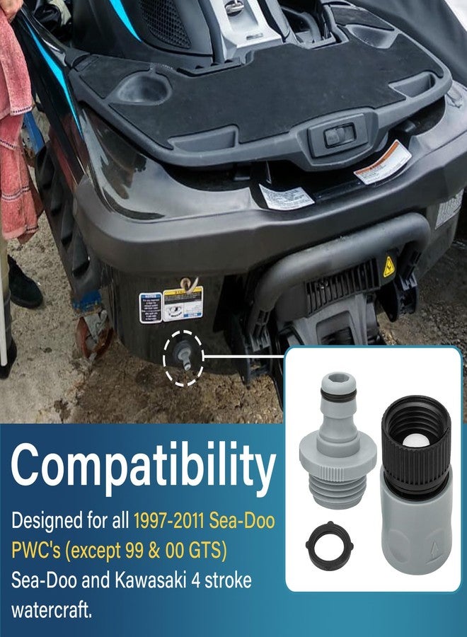 Trdzi Boat Engine Flush Kit for Seadoo PWC Jet Boat, Kawasaki Engine - Image 4