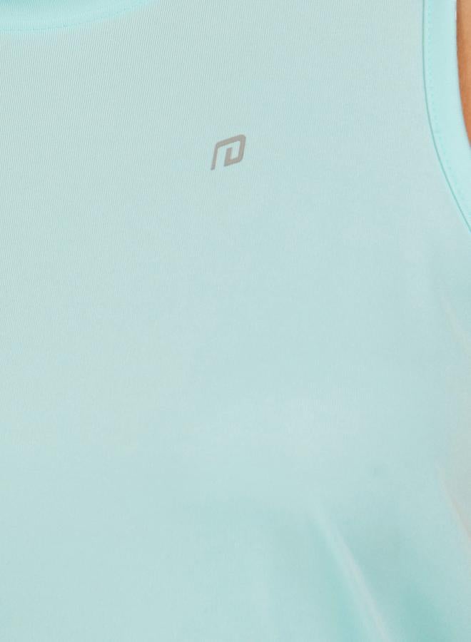 Styli Active Logo Detail Racerback Tank Top - Image 3