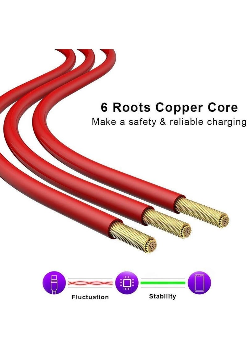 JAJEEK 30W Warp/6A Dash Type-C Fast Charging Cable | High-Speed Data Sync Charger for OnePlus 8, 8 Pro, 7, 7T, 6T, 6, 5, 5T, 3T, 3 | Quick Charging, Durable & Reliable | Compatible with USB-C Devices - Image 4