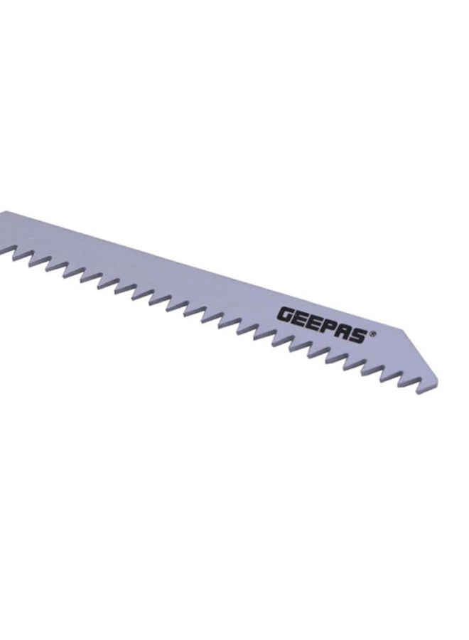 GEEPAS Pack Of 5 Jigsaw Blade Silver/Black - Image 2