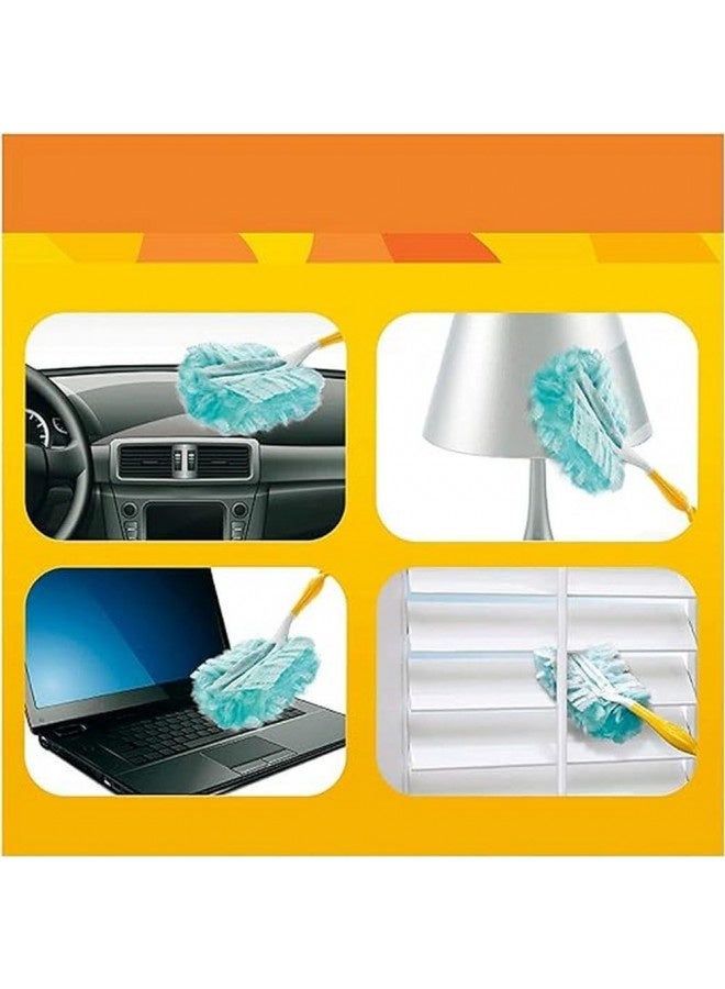 Swiffer Swiffer Microfibre Dust Cleaner Set, 1 Handle And 3 Replacement Pads (Pack Of 1X1 Piece)  - Image 2