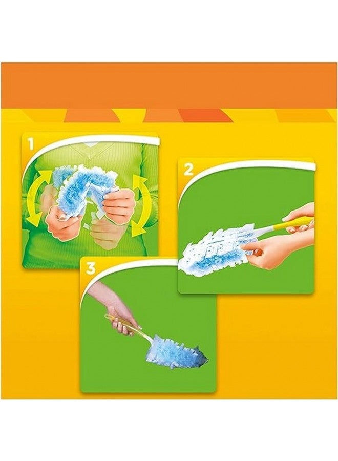 Swiffer Swiffer Microfibre Dust Cleaner Set, 1 Handle And 3 Replacement Pads (Pack Of 1X1 Piece)  - Image 5