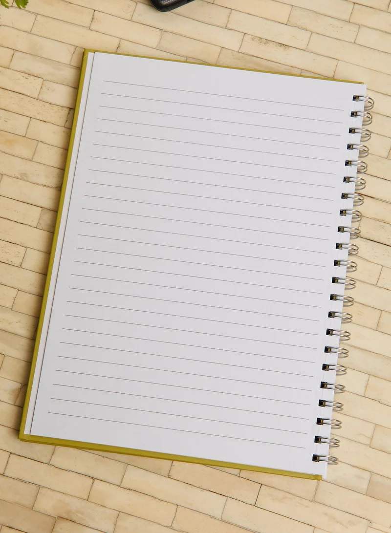Back to school kit A4 Spiral Hardcover Notebook - Palm Beach