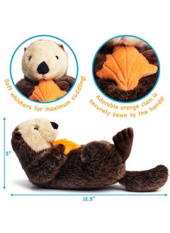 فياهارت دمية حيوان أوين ثعلب البحر المحشوة مقاس 13 بوصة من إنتاج شركة Tigerhart Toys  - Image 4