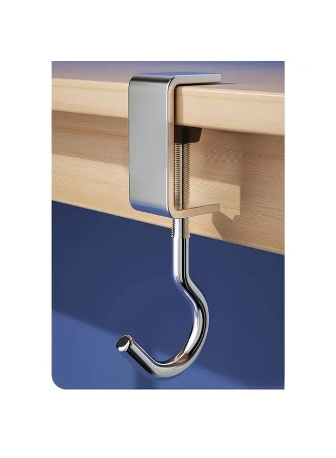 10 Pcs Stainless Steel Hooks 360 Rotating Heavy Duty 22LB Load Capacity For Office Home - Image 5