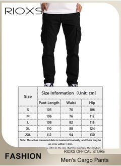 Men's Cargo Pants, Casual Work Pants With Pockets, Cotton Hiking Sweatpants For Men, Mes Athletic Jogger Sports Outdoor Trousers, Relaxed Fit Joggers Pants, Open Bottom Drawstring Trousers - pzsku/Z40B6C1BE7849F9FC3107Z/45/_/1734587218/d6bdc982-6796-4169-82c7-4bdfee19fa9b