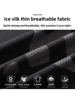 Generic Body Swimsuit Men's Swimming Trunks Long Summer Quick-drying Sunscreen Long Sleeve Trousers Split Hot Spring Beach Surfing Snorkeling Factory-Color:❥☆#∝〃★Cx Green Mesh Long Sleeves + Black Tight Shorts☆❥-Size:❥☆M [ 50-60kg ]☆❥  - Image 3