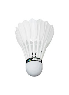 Jaspo Gta100 Feather Shuttlecocks (Pack Of 5) Shuttle Pack  - Image 1