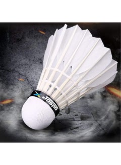 Jaspo Gta100 Feather Shuttlecocks (Pack Of 5) Shuttle Pack  - Image 4