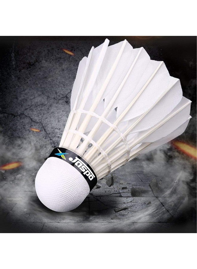 Jaspo Gta100 Feather Shuttlecocks (Pack Of 5) Shuttle Pack - Image 4