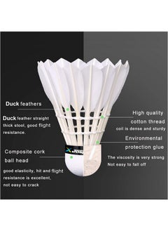 Jaspo Gta100 Feather Shuttlecocks (Pack Of 5) Shuttle Pack  - Image 3