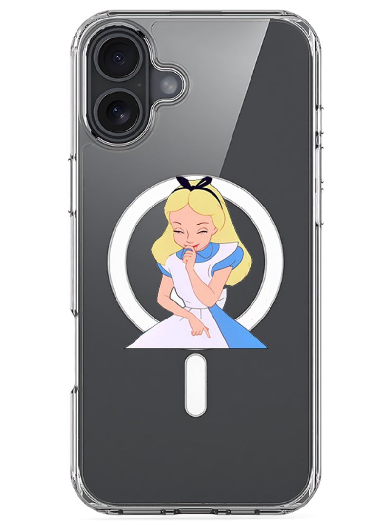 Theodor iPhone 16 Magsafe Magnetic Case Compatible with Wireless Charging, Shockproof Phone Bumper Cover - Alice Gigling - Image 1