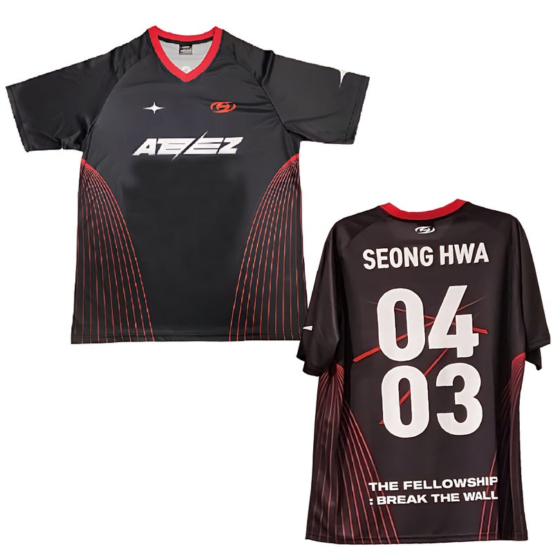 Jin Hongzhong (Breaking The Wall) 2023 Berlin Flash Event Kpop Commodity Aesthetic Clothing Tt-Shirt - Image 3