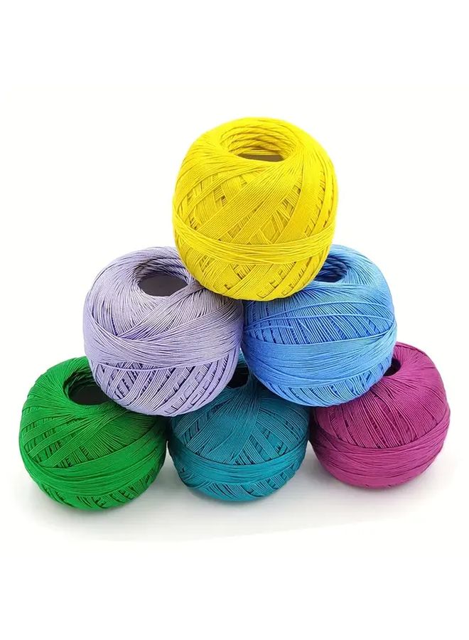 Color 01 Silk Lace Yarn 4Pcs 50g Each For DIY Crocheting Knitting Sweaters Hats - Image 5
