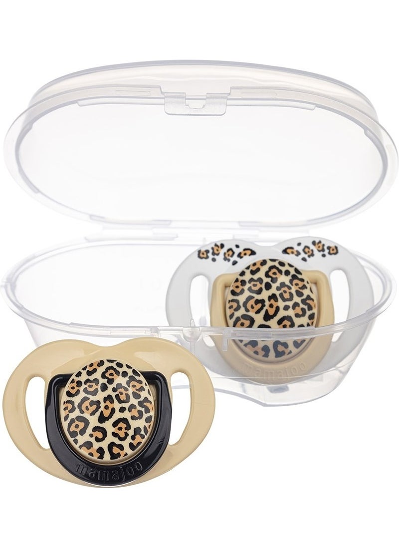 Sterilization & Storage Box Silicone Orthodontic Double Pacifier Beige Leopard / 12 Months + - pzsku/Z40B751D1D7A73B481E0EZ/45/_/1725721687/c4c125b0-631a-4ab5-bab6-d0a55c2d7583