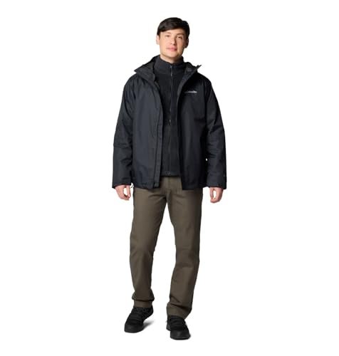 Columbia Men's Tunnel Falls II Interchange Jacket, Black, XX-Large - Image 3