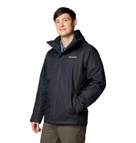 Columbia Men's Tunnel Falls II Interchange Jacket, Black, XX-Large - Image 4