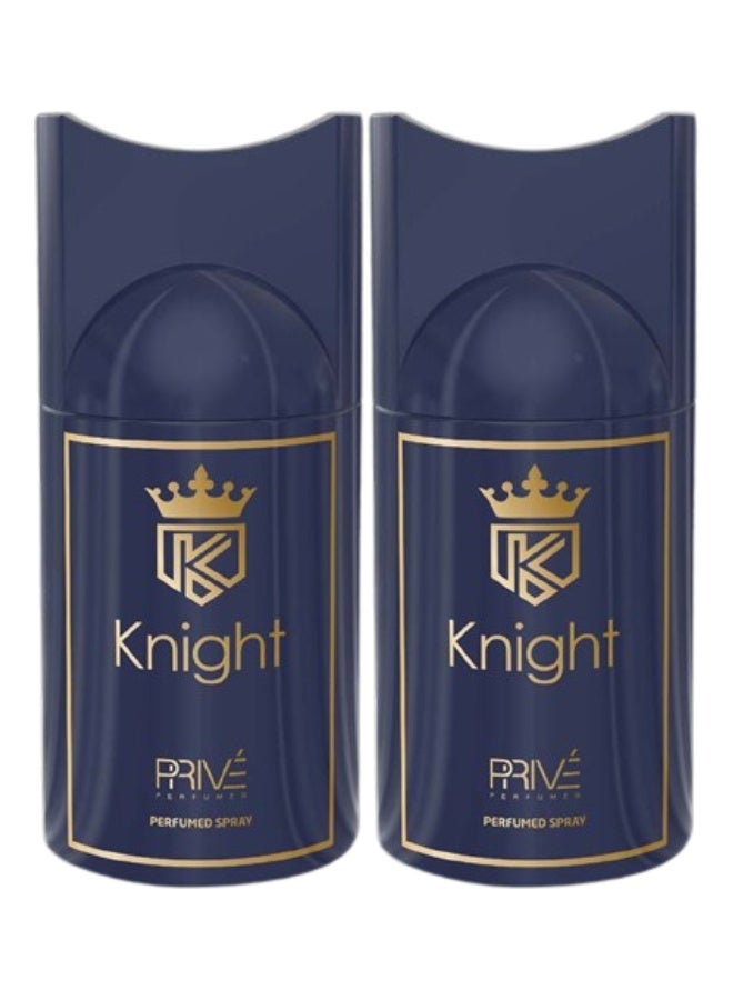 PRIVE 2 Pieces Knight Body Spray 250ML  - Image 1