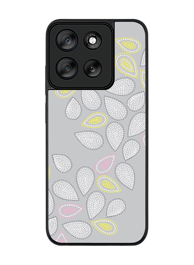 Stylizedd For Motorola Moto G56 Case,Slim fit Camera Protection, Shockproof Thin Phone cover  - Teardrop Stitches - Image 1