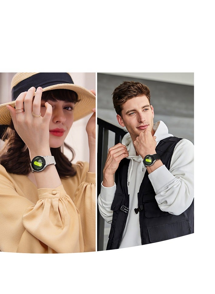 keloray Silicone Watch Bands Compatible with Galaxy Watch 7 6 5 4 FE and Classic Models 20mm Soft Sport Strap for Men and Women - Image 5