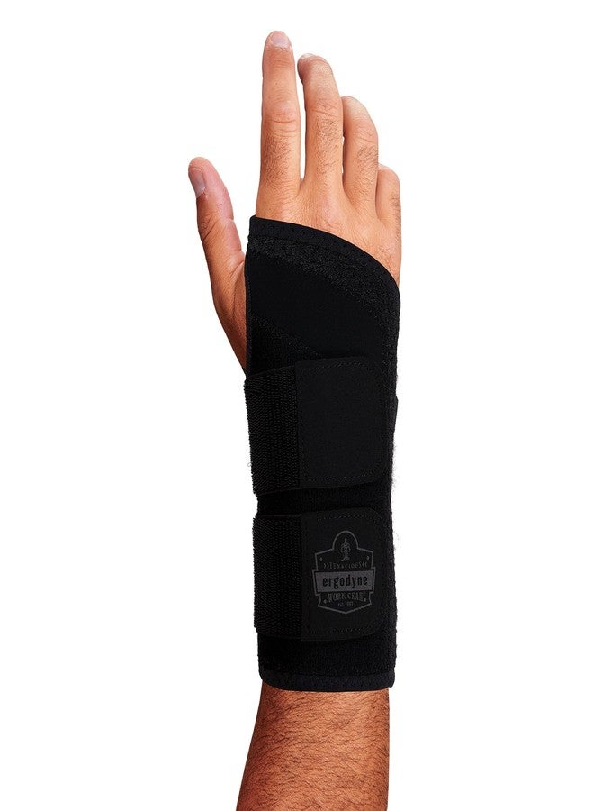 Ergodyne ProFlex 4015 Wrist Brace, Splint Open Stay for Structured Wrist Support, Adjustable Double Strap - Image 1