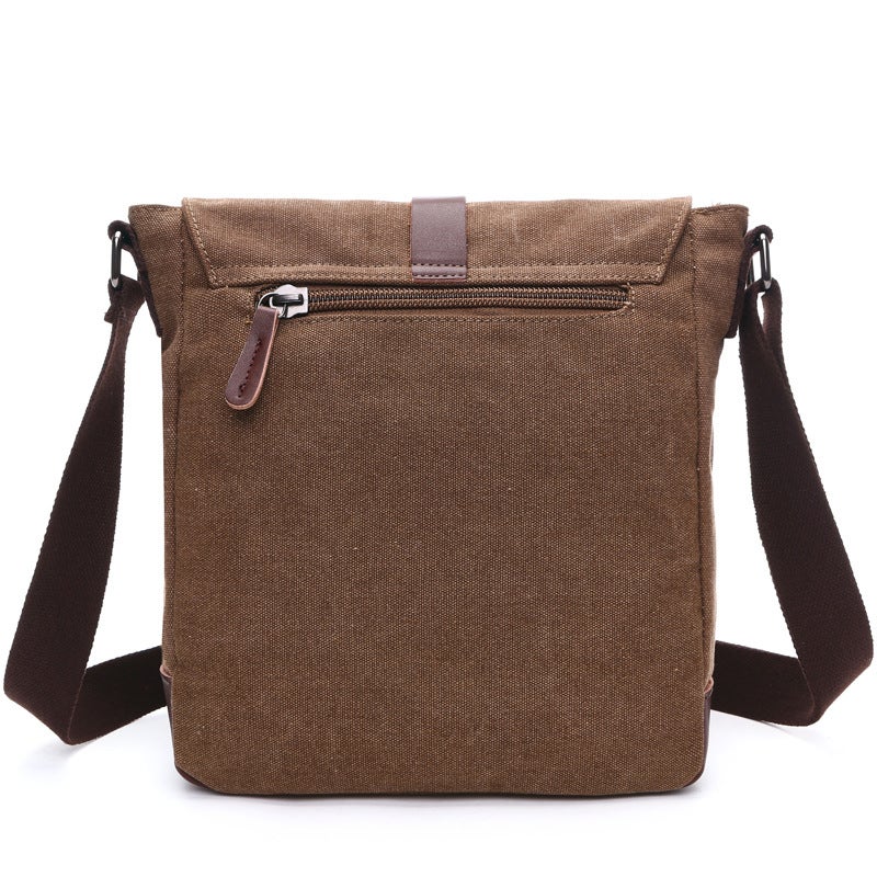 New Men'S Korean Style Canvas Bag Men'S Bag Practical Business Shoulder Bag Casual Crossbody Bag Student Schoolbag - Image 3
