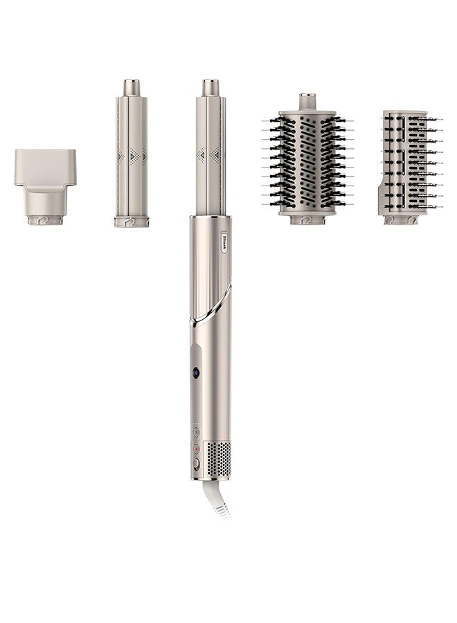 flexstyle الهواء النمذجة والتجفيف النظام ، خمسة في واحد ضربة فرشاة متعددة صب الجهاز ، مع التلقائي تجعيد الشعر ، مجداف فرشاة ، فرشاة بيضاوية الشكل ، المكثف التبعي - Image 1