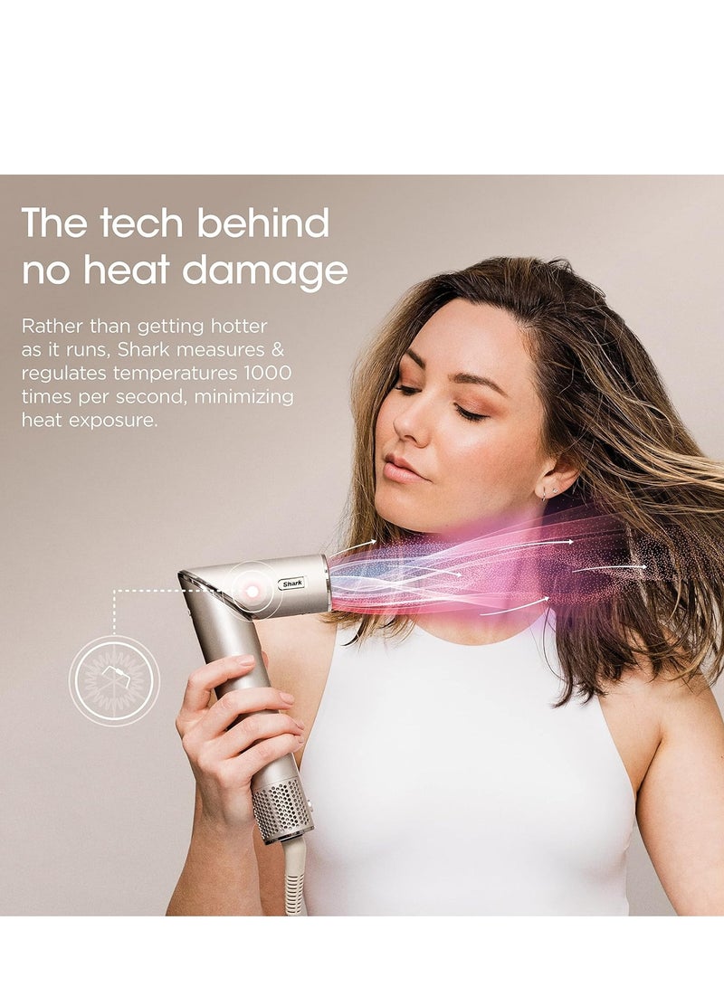 flexstyle الهواء النمذجة والتجفيف النظام ، خمسة في واحد ضربة فرشاة متعددة صب الجهاز ، مع التلقائي تجعيد الشعر ، مجداف فرشاة ، فرشاة بيضاوية الشكل ، المكثف التبعي - Image 4