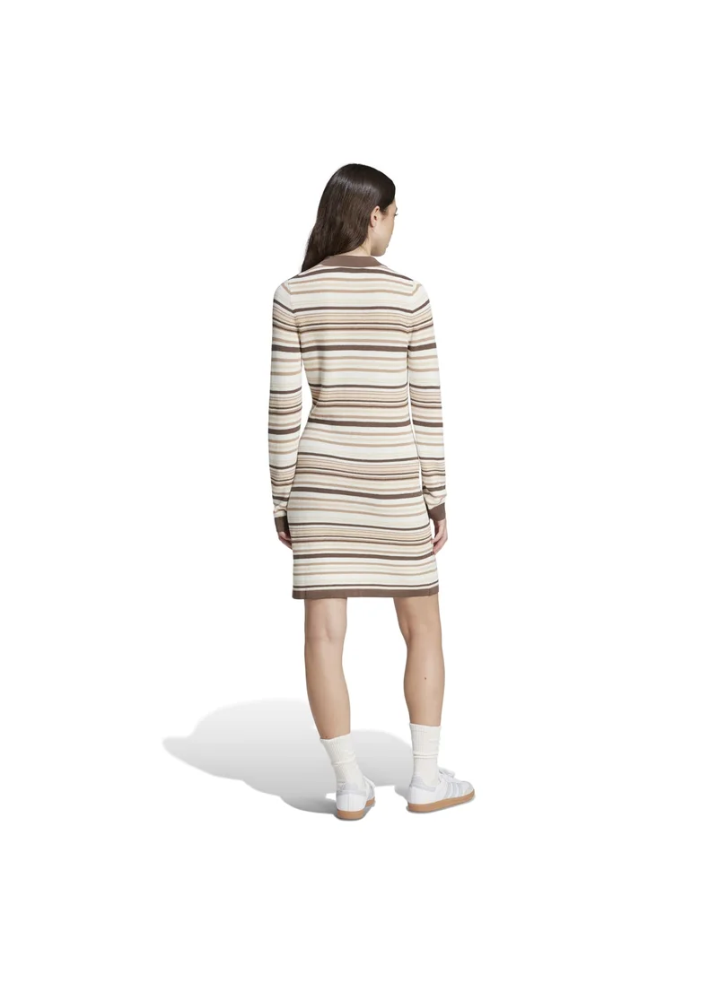 Adidas adidas POLO DRESS Brown Originals Women SKIRTS / DRESSES