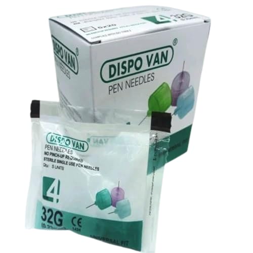 Rossify Dispovan Insulin Pen Needle 32G – Sterile Single Use Medical Pen Needles – Compatible with Most Insulin Pens – Ultra Thin Comfort Fit – Safe Diabetes Care (20) - Image 3