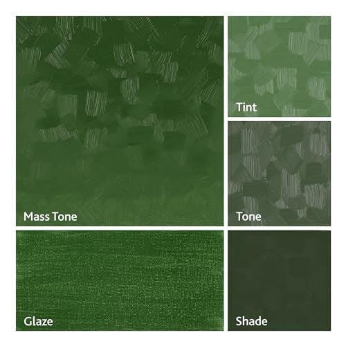 Tusc & Pine Tusc Pine Artist Oil Paint Chromium Oxide Green 40 ml NonYellowing Rich Creamy Consistency Maximum Pigment Load Small Batch Milled Oil Paints Made in the USA for Professional Artists - Image 3
